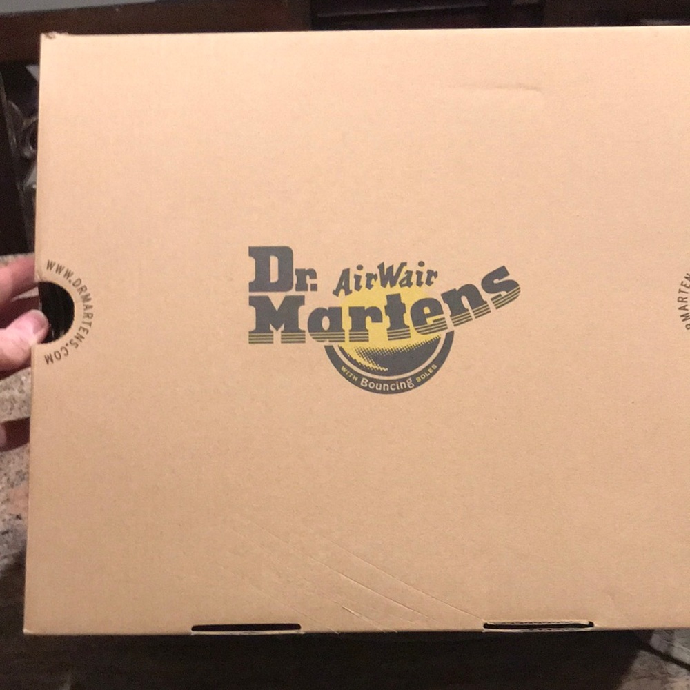 Empty Dr. Martens Airwair Box